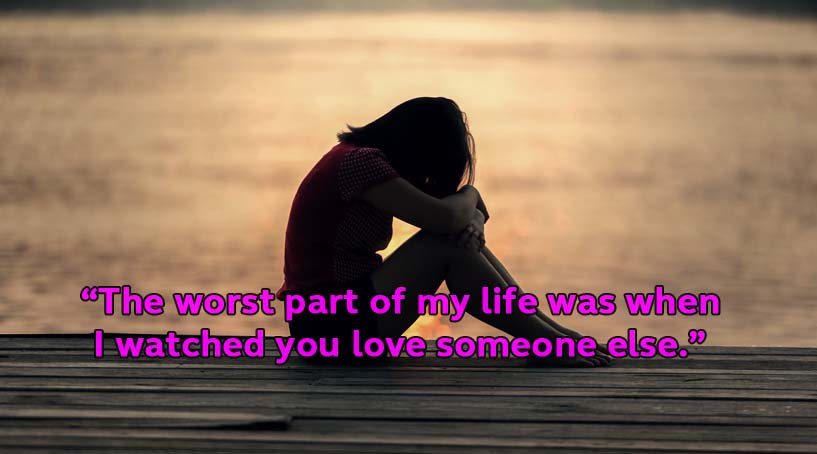 Significance of love failure Quotes